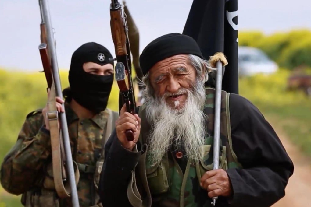 Muhammed Amin, 80, who claims he was once a Xinjiang imam, says he joined Islamic State after his son's death. Photo: SCMP Pictures