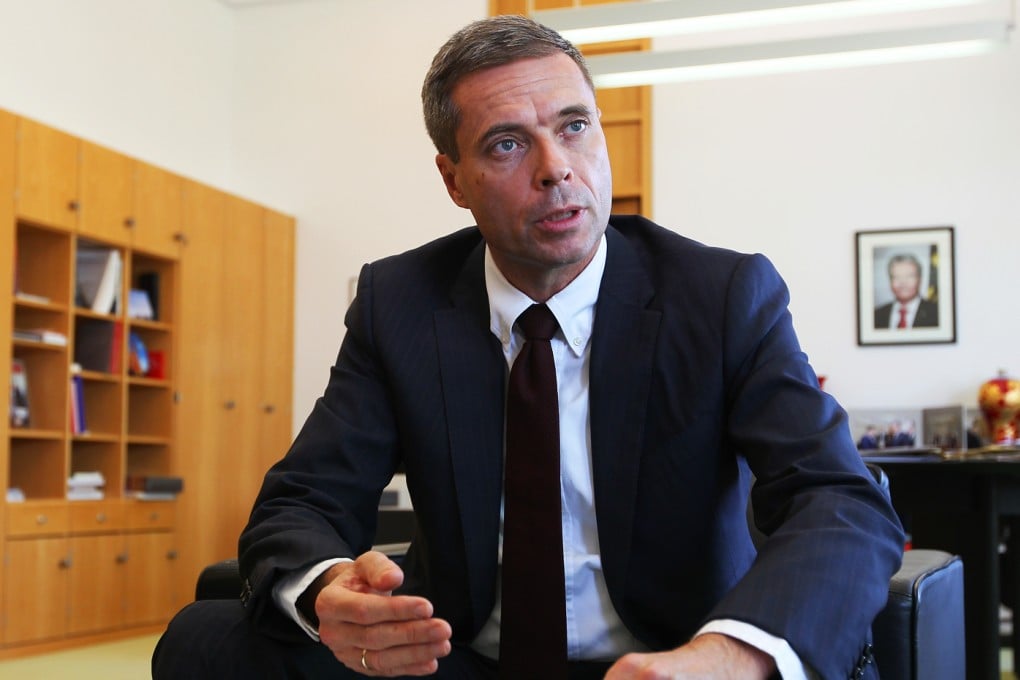 Michael Clauss, the German Ambassador to China. Photo: Simon Song