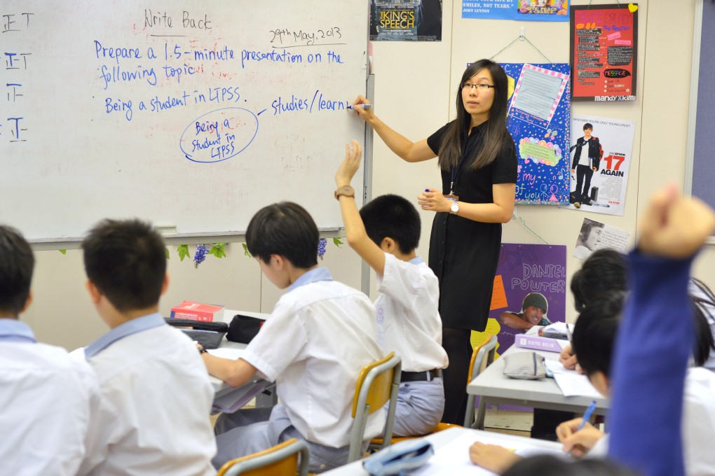 The latest figures show that about a third of the 100 schools allowed to teach in English are actually failing to meet the threshold. Photo: Thomas Yau