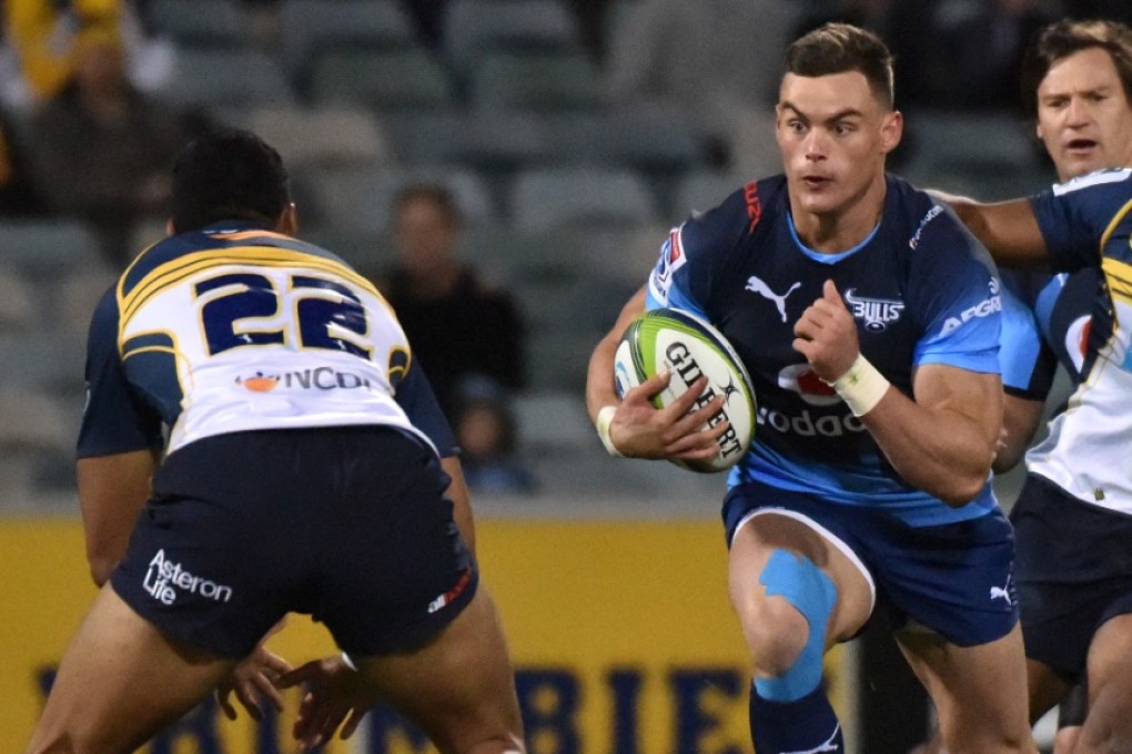 Jesse Kriel (right) has been tipped for greatness by South Africa coach Heyneke Meyer ahead of the Northern Bulls centre's Springboks debut on Saturday. Photos: AFP