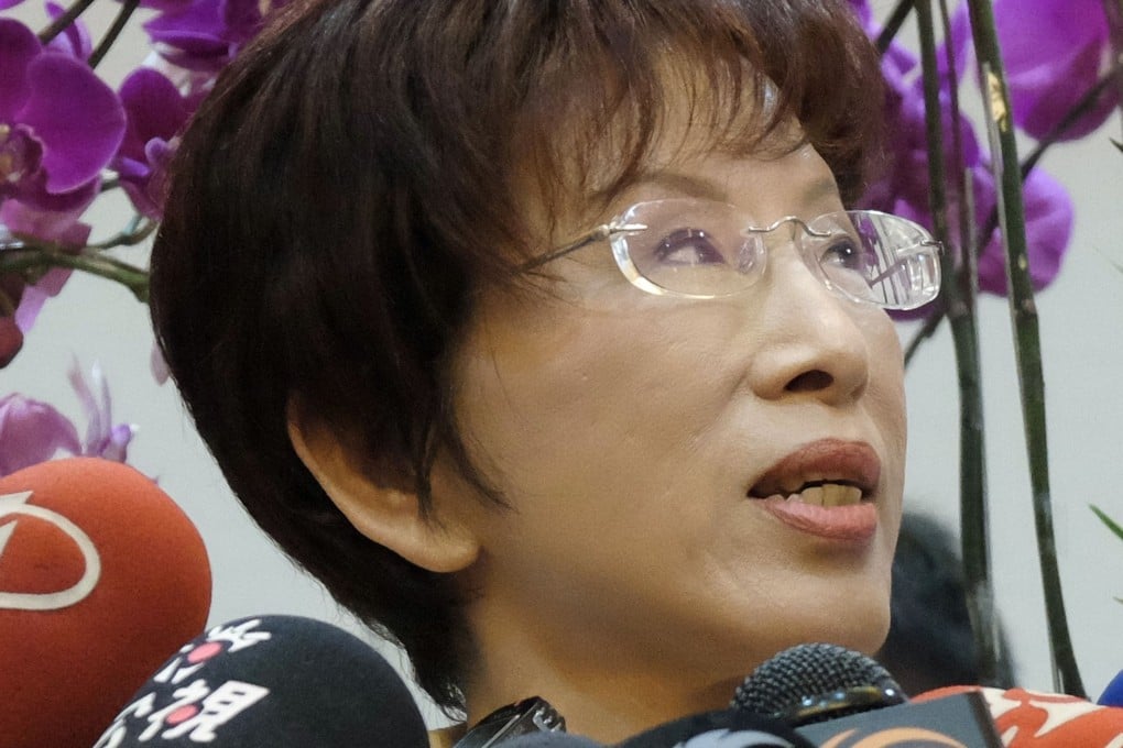 Hung Hsiu-chu, whose nickname is "Little Hot Pepper", gives cause for excitement in our world of sleep-inducing politics. Photo: AFP