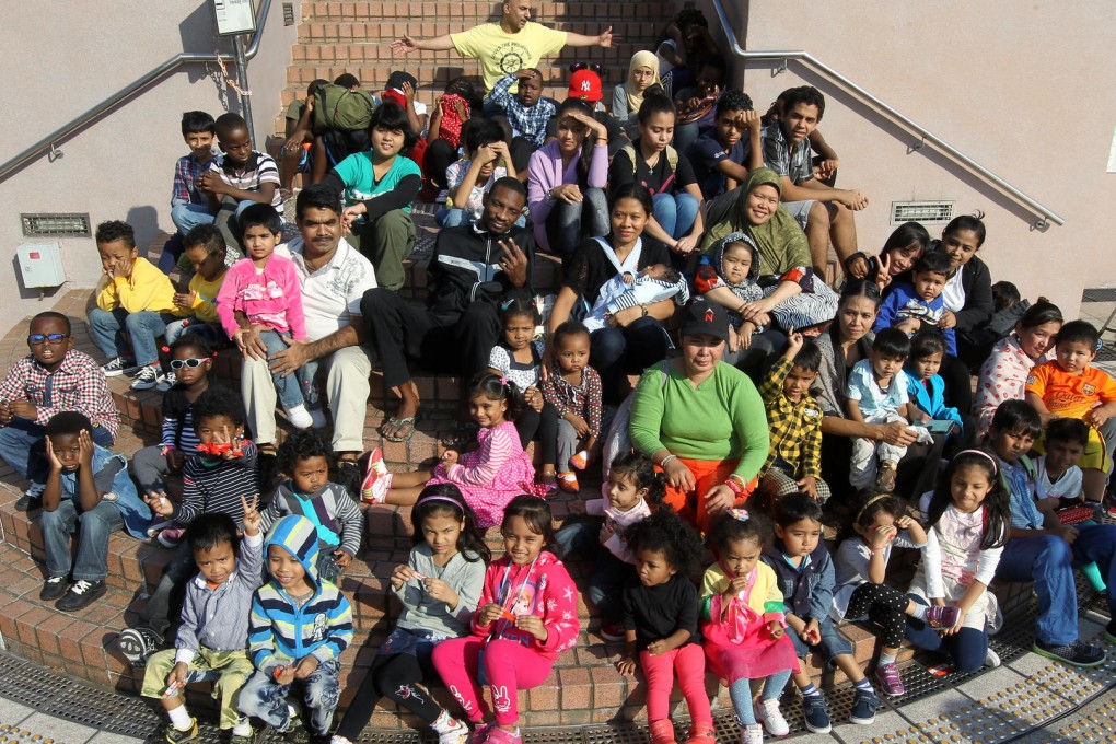 Securing their children's education is a challenge for refugee parents in Hong Kong. Photo: Edward Wong