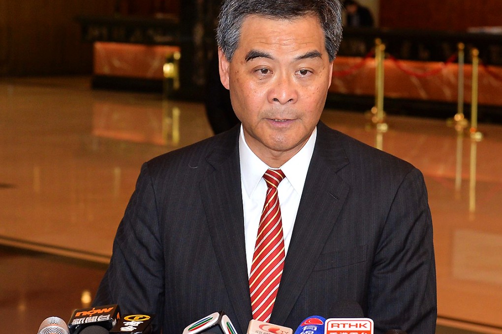 Leung Chun-ying says the city showed how it managed rout.