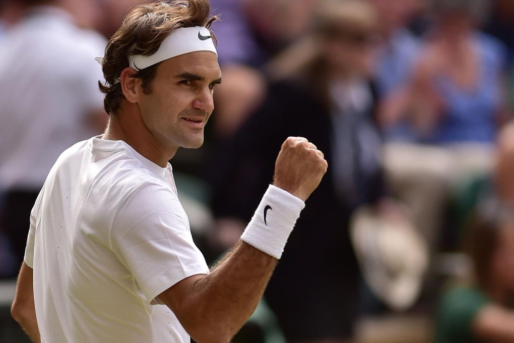 Roger Federer was in imperious form as he rolled back the years to beat Britain's Andy Murray. Photos: AFP