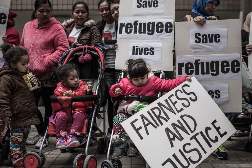 Justice Centre Hong Kong says the change of rhetoric on refugees "is disingenuous and alarming". Photo: Philippe Lopez