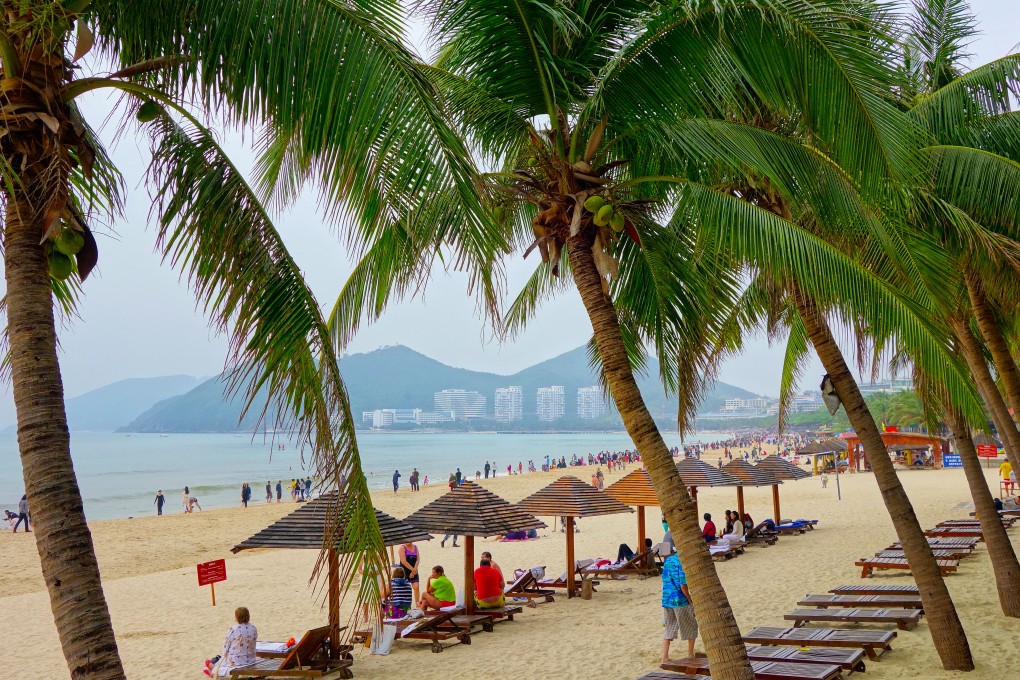 Dadonghai Beach is one of the most popular stretches of coastline in Sanya. Photo: ImagineChina