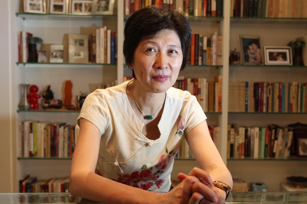 Zha at her home in Beijing on Monday. "Hong Kong is now at a crossroads … I can feel things are not the same anymore," she says. Photo: Simon Song