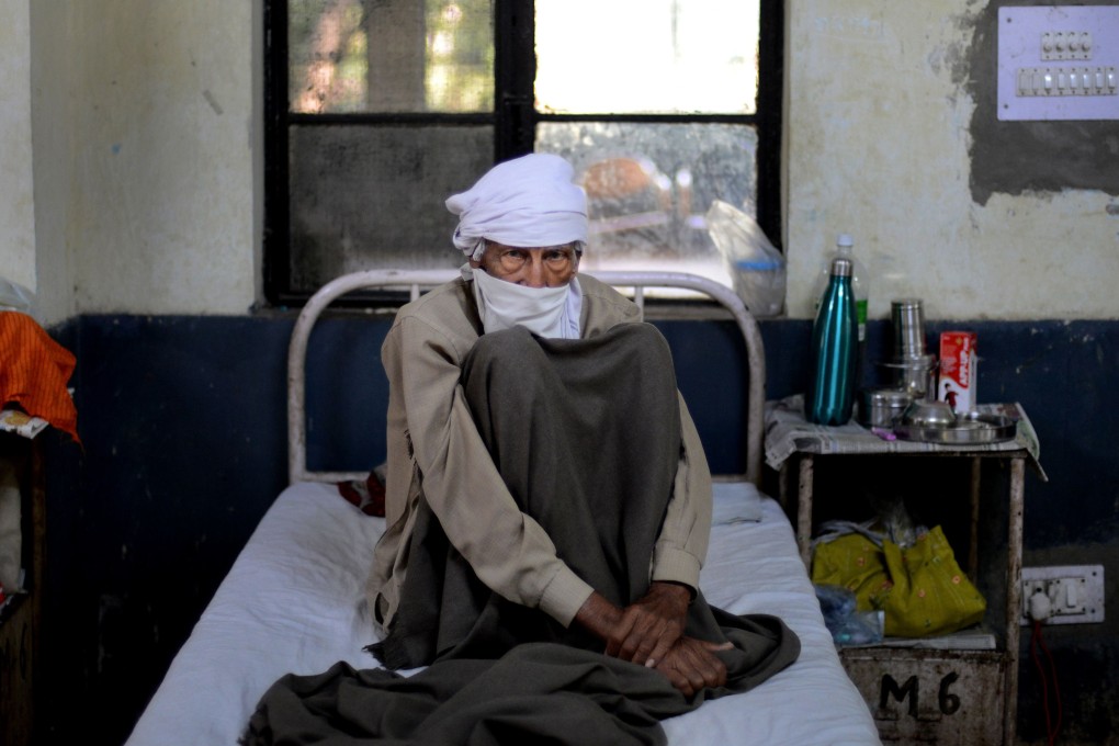 A tuberculosis patient rests at a hospital in New Delhi. Photo: AFP