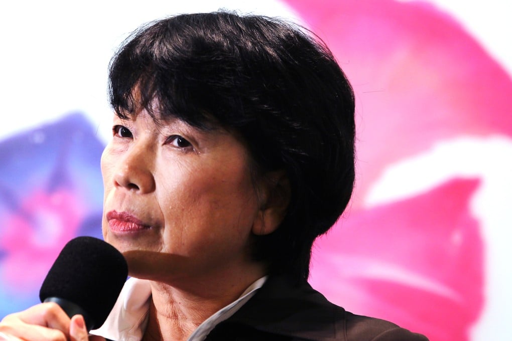 Lung Ying-tai in 2012. The former minister says she still considers herself "half a Hongkonger". Photo: Nora Tam