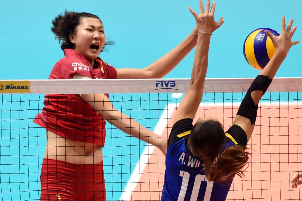 China defeated Thailand 3-0 in their opening match. Photo: Xinhua