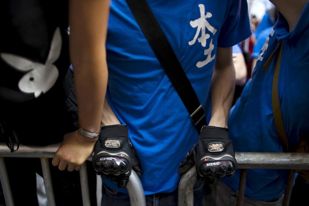A "localist" protest in Mong Kok this month. What is to blame for our political rut? It depends on who you ask. Photo: Reuters
