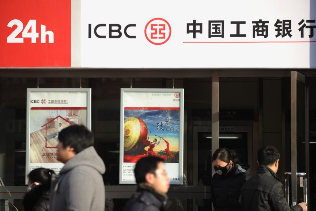 An branch of ICBC, which received approval by Turkey regulator’s to buy the remaining shares of Tekstilbank. Photo: AFP