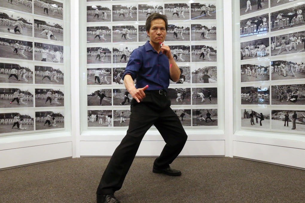 Jeff Chinn strikes a Bruce Lee pose. Photo: K.Y. Cheng