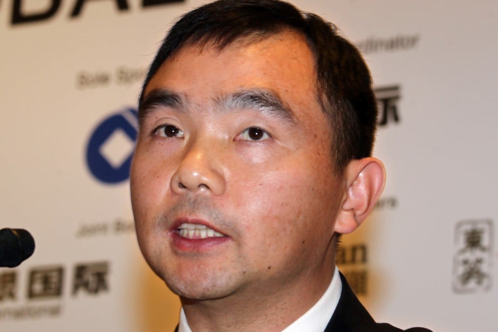 Chen Wantian is the first director to trade in China Silver Group's stock since it listed in 2012. Photo: Dickson Lee