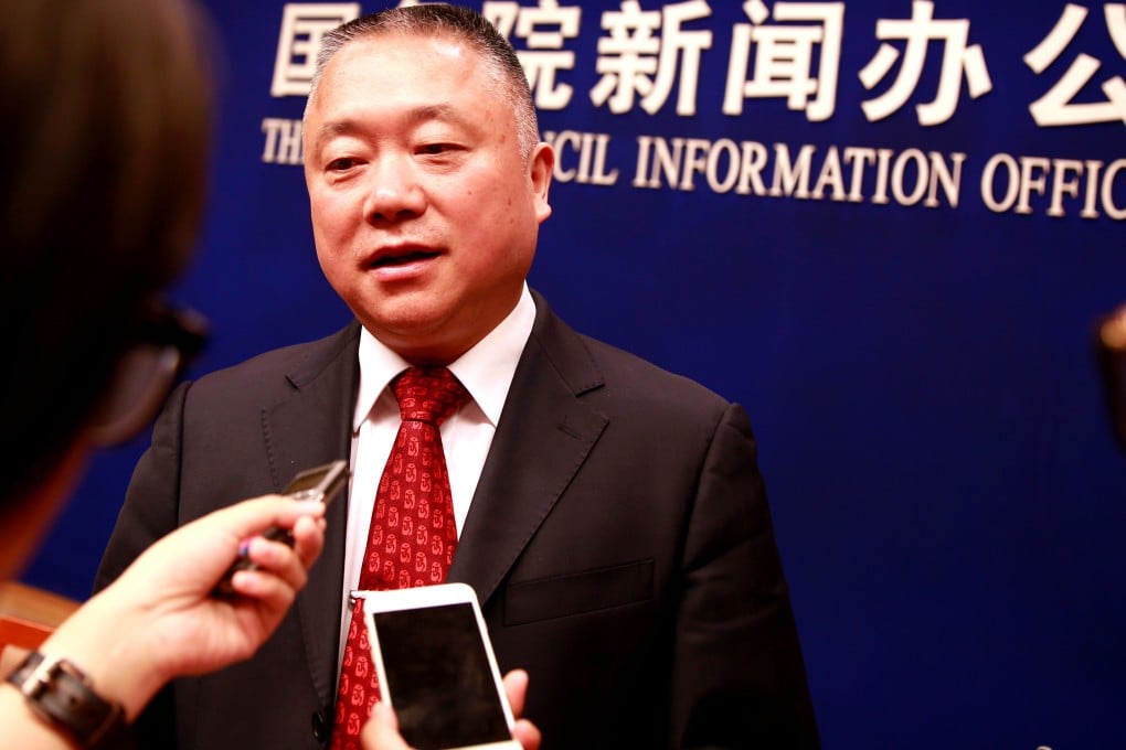 Detailed spending of the Ministry of Public Security reveal it spent nearly six times more on allowances than on basic salaries. Liu Yuejin, assistant minister of public security (pictured) speaks at a press conference in June. Photo: Xinhua