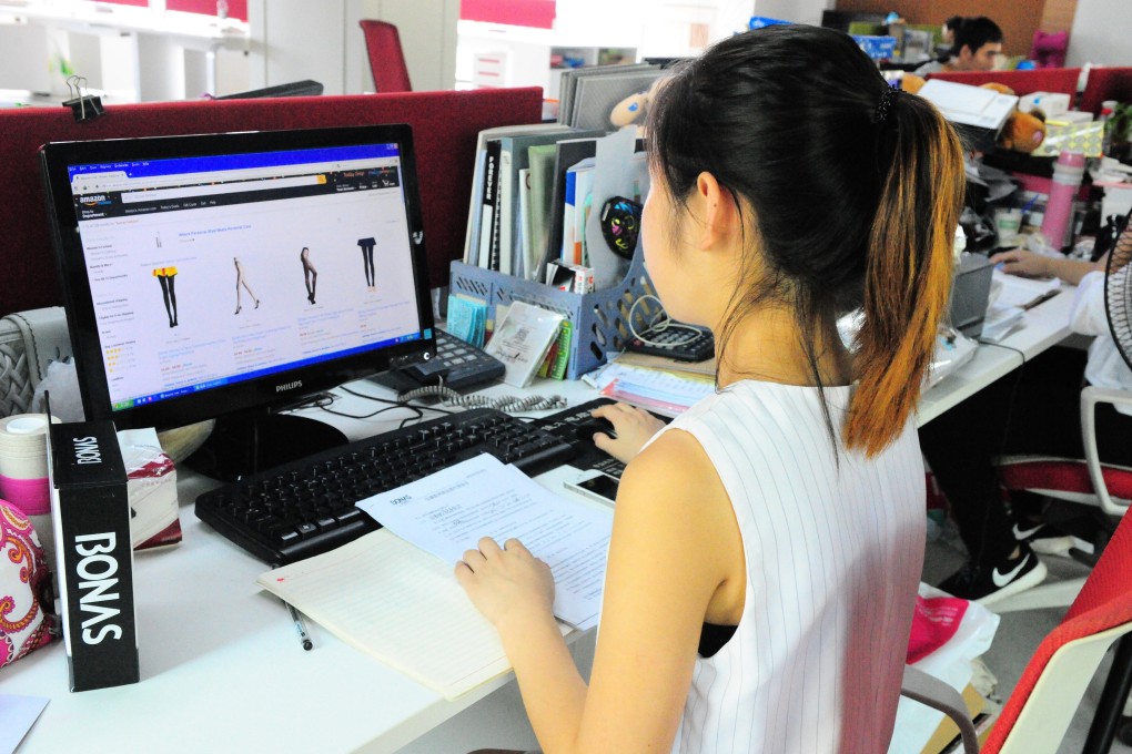 A Bonas staff member at work on Amazon. Photo: SCMP Pictures