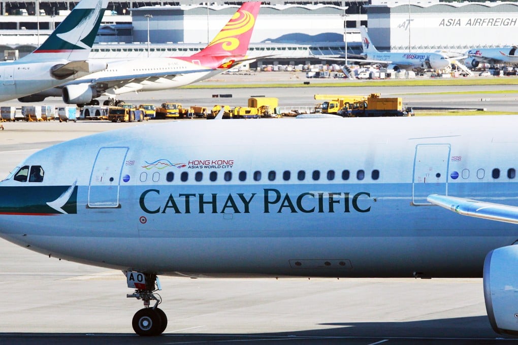 The cash consignment arrived on a Cathay Pacific flight. Photo: May Tse