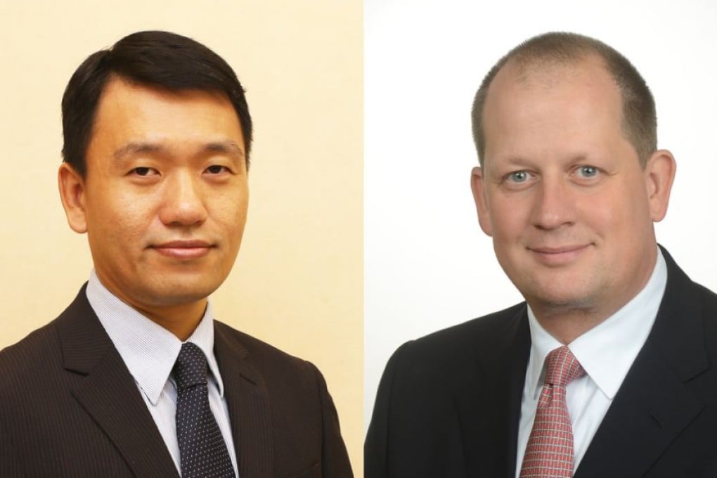 (From left): Peter Lok, managing director of TER Hong Kong; and Oliver Zimmermann, CEO of TER Chemicals Distribution Group