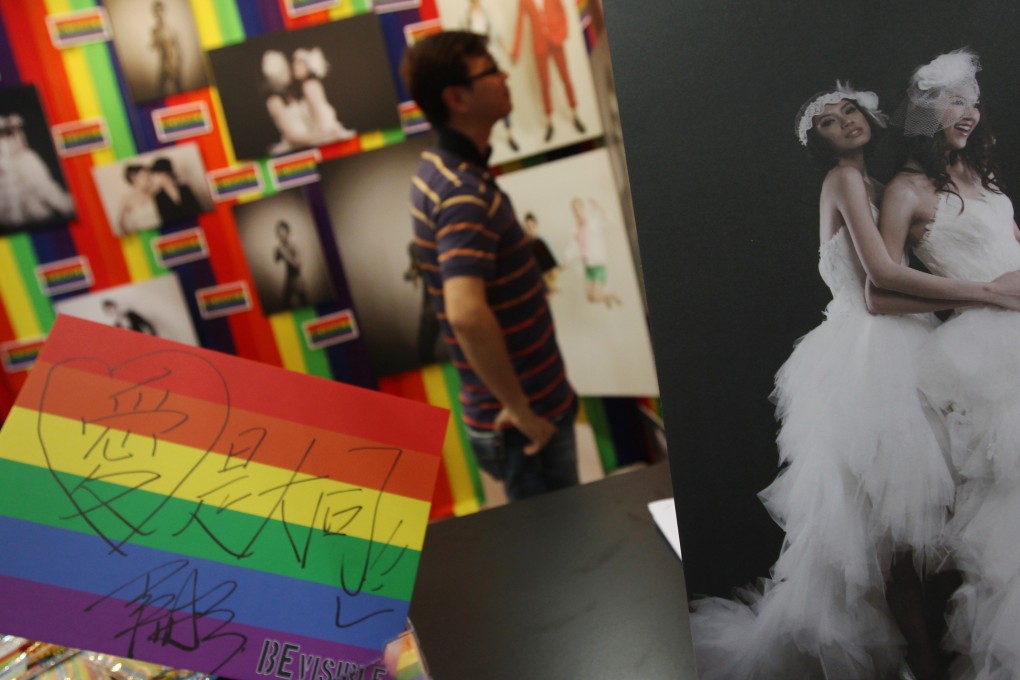 For China, same-sex marriage remains a long shot. No longer deemed pornographic, it remains off-limits in films, television shows or literature. Photo: David Wong