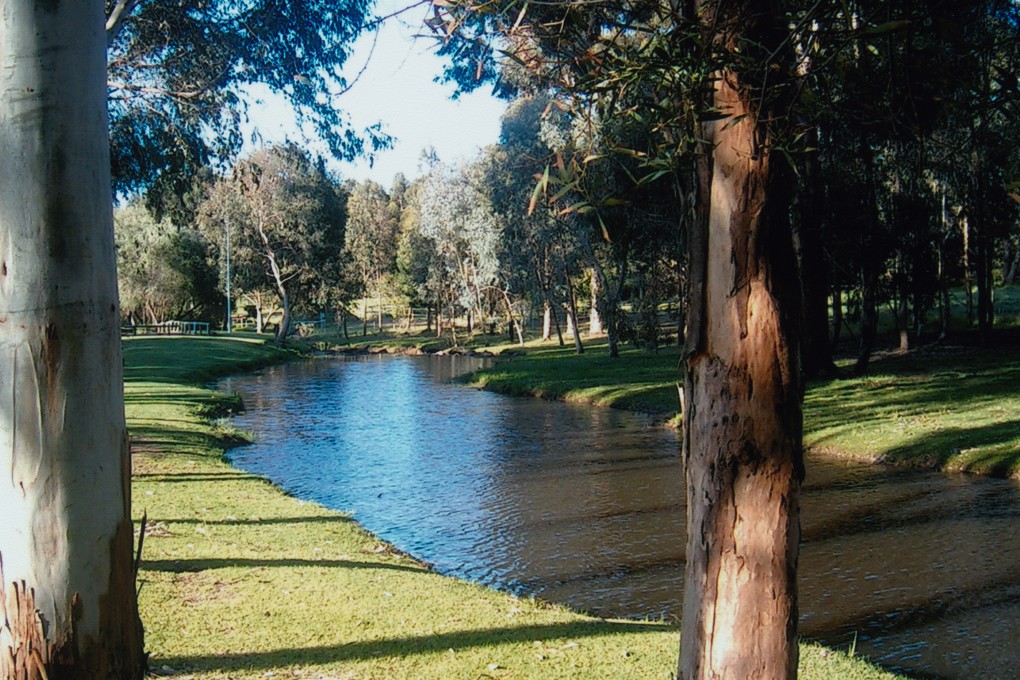 The Margaret River, which irrigates the region's vineyards. Photo: Liana Cafolla