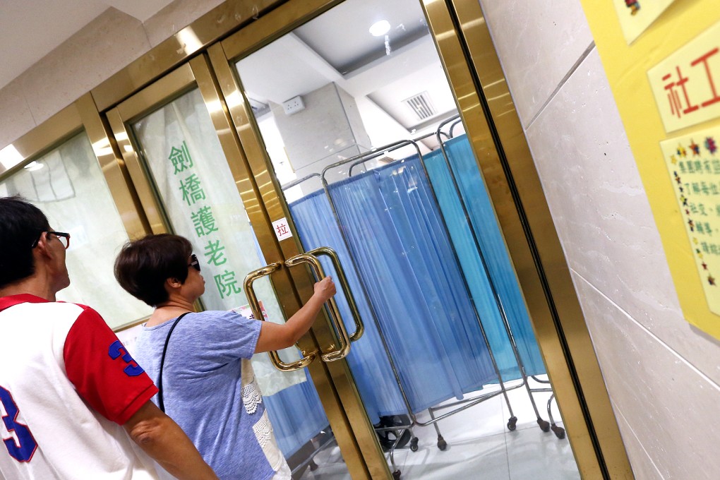 Since the alleged abuse in the Cambridge Nursing Home Tai Po (above) was photographed, members of the public and people in the elderly services industry have come forward with tales of similar mistreatment in homes, blaming a lack of both manpower and government supervision. Photo: David Wong