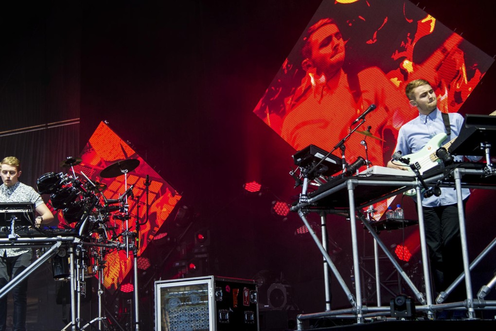 Guy Lawrence (left) and his brother, Howard, of Disclosure perform at last year's Outside Lands Music and Art Festival at Golden Gate Park in San Francisco, California. Photo: Corbis