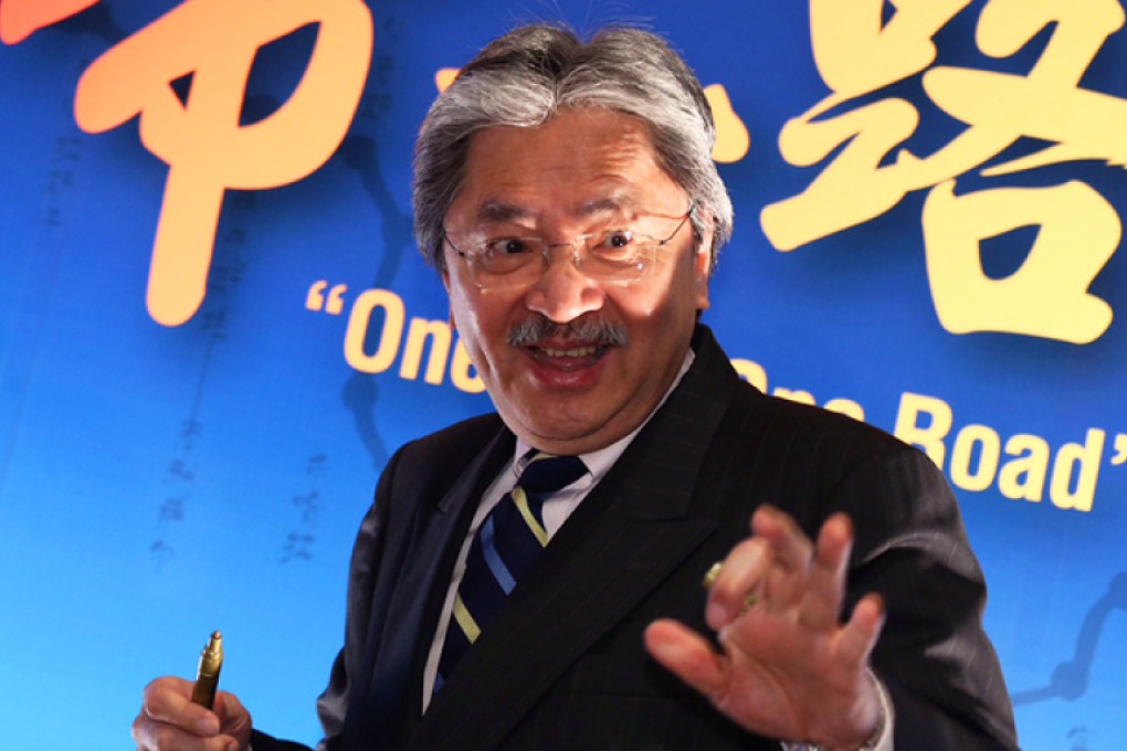 Hong Kong can be a centre to resolve disputes between members of the scheme, John Tsang said. Photo: Dickson Lee