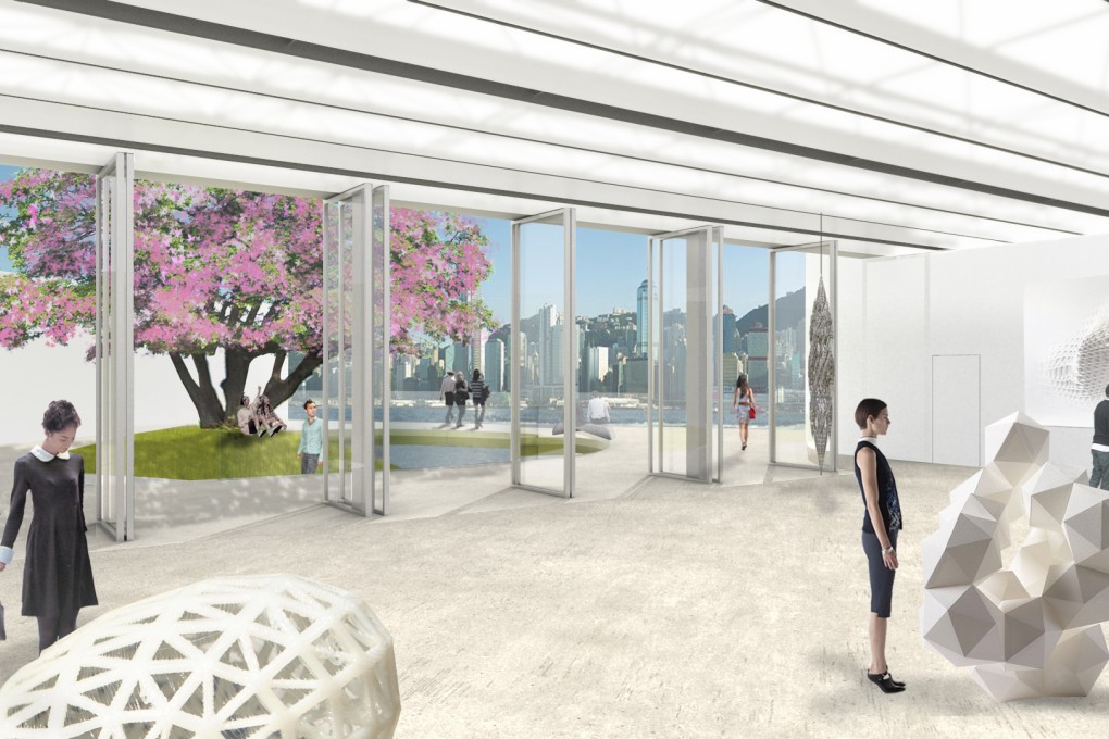 Artist impression of Exhibition space in West Kowloon Cultural District. Photo: SCMP Picture