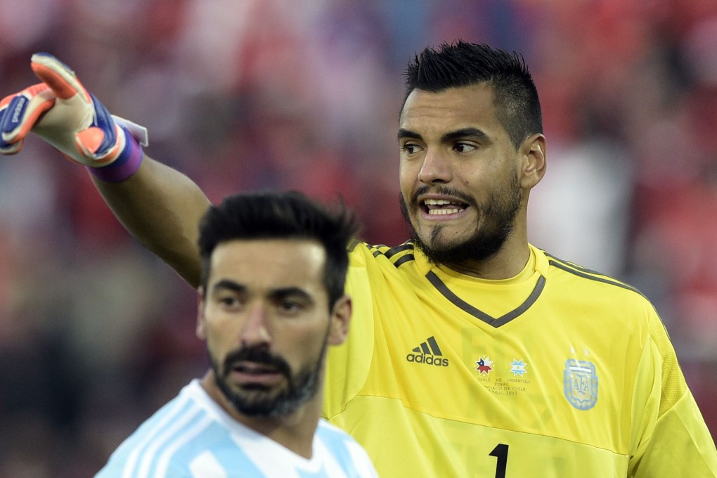 Sergio Romero says the move is a dream come true. Photo: AFP