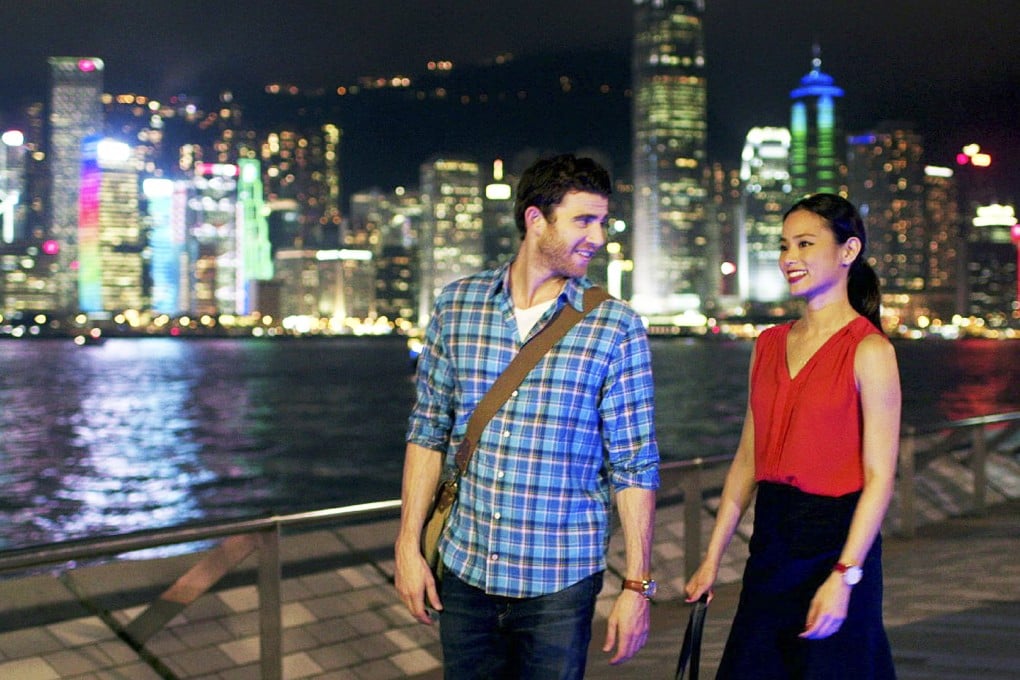Bryan Greenberg (Josh) and Jamie Chung (Ruby) in a scene from It's Already Tomorrow in Hong Kong.