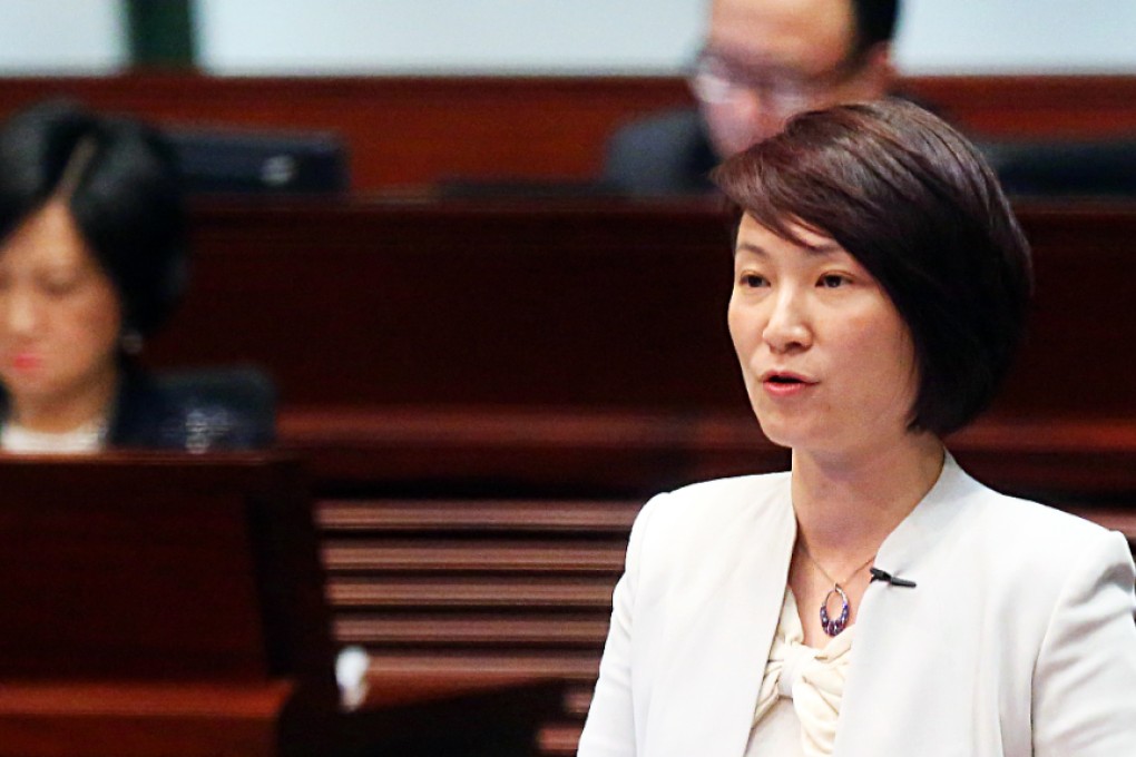 Starry Lee said it was too early for Beijing to comment on the possibility it would back Leung Chun-ying for another term as chief executive. Photo: Sam Tsang