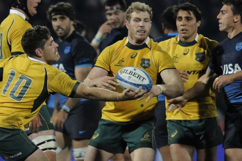 David Pocock is relishing his encounter against Richie Mccaw. Photos: AFP