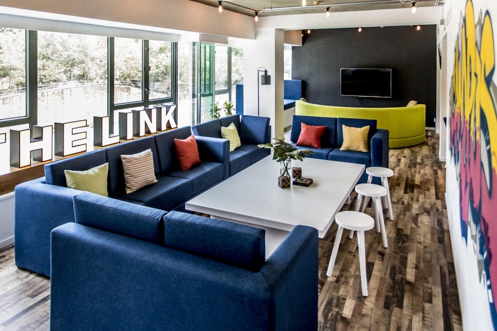 Campus Hong Kong's student lounge.