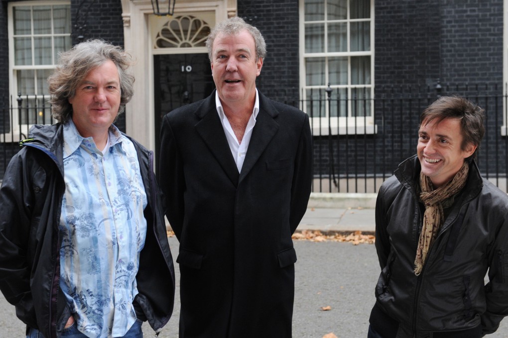 Top Gear presenters James May, left, Jeremy Clarkson, centre, and Richard Hammond. Photo: AP