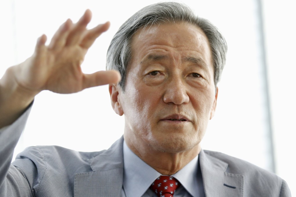 Tycoon Chung Moon-joon is seeking the Fifa presidency and has pulled no punches in scathing comments on current president Sepp Blatter and a key election rival Michel Platini. Photo: Reuters
