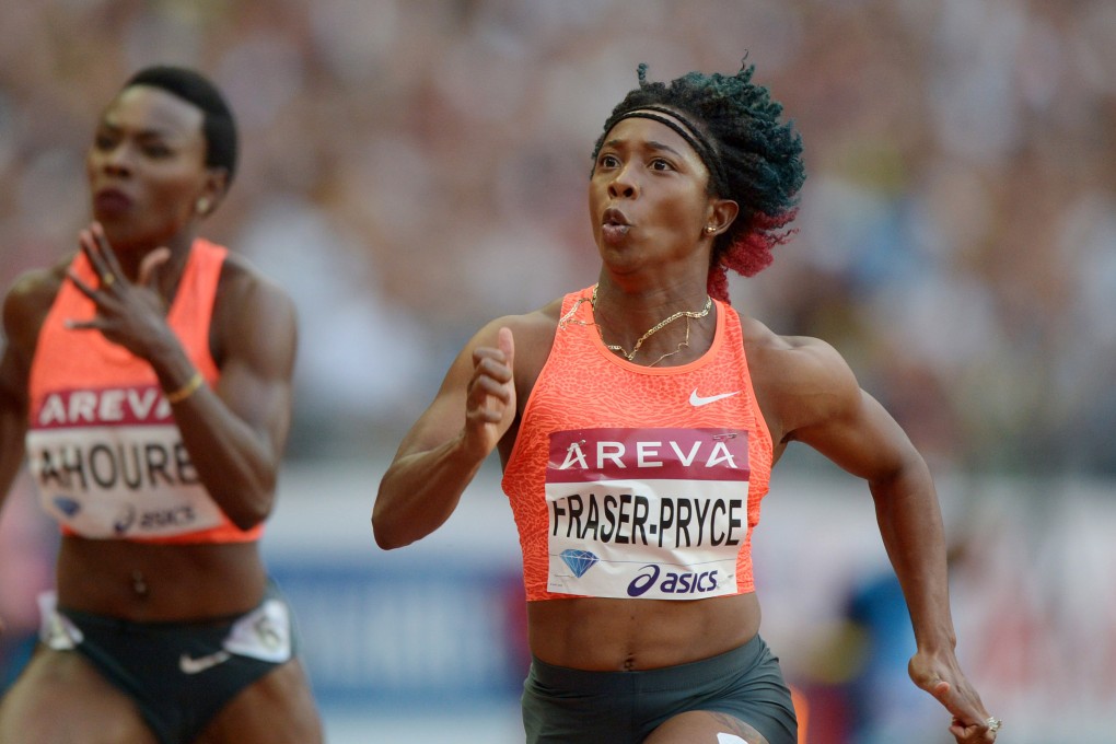 Jamaica's Shelly-Ann Fraser-Pryce cruises to a 100m win in Stockholm. Photo: USA Today