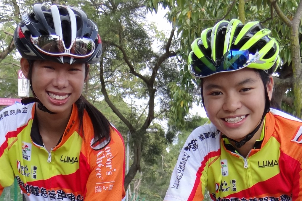 Esther Fung and Tammi Kong of the Hong Kong team.