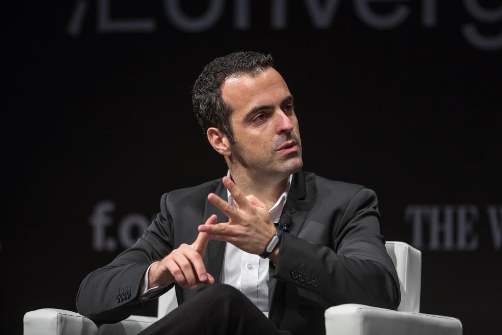 Hugo Barra, vice president of global operations at Xiaomi, speaks during the Converge Tech Conference in Hong Kong on Thursday. Photo: Bloomberg