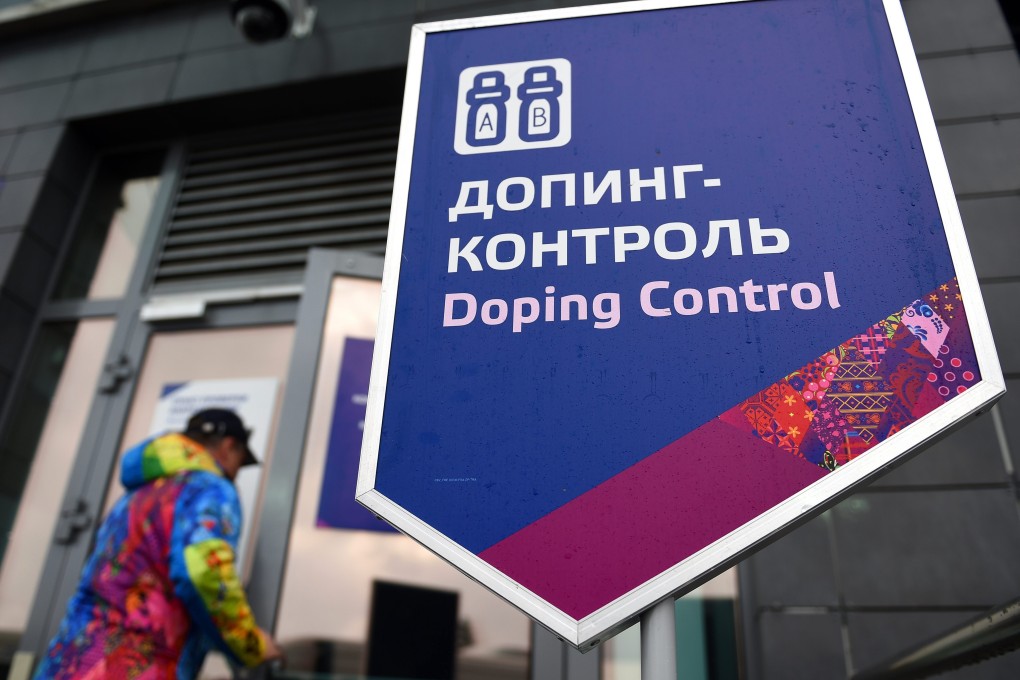 A picture of doping control at the Sochi Winter Olympics. Photo: AP