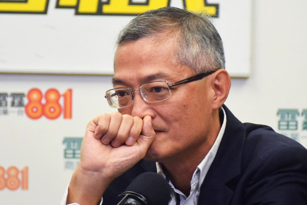 Professor Lo Chung-mau criticised students and other members of society for not expressing their views in a rational way. Photo: Franke Tsang