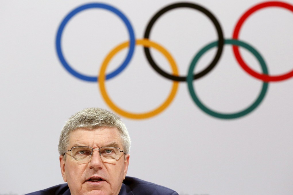 Thomas Bach speaks to the media in Kuala Lumpur. Photo: AFP