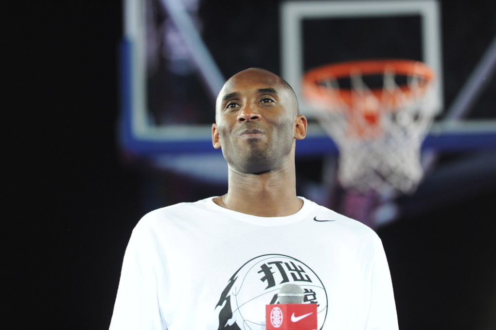 Kobe Bryant during a tour of China this year. Photo: Xinhua
