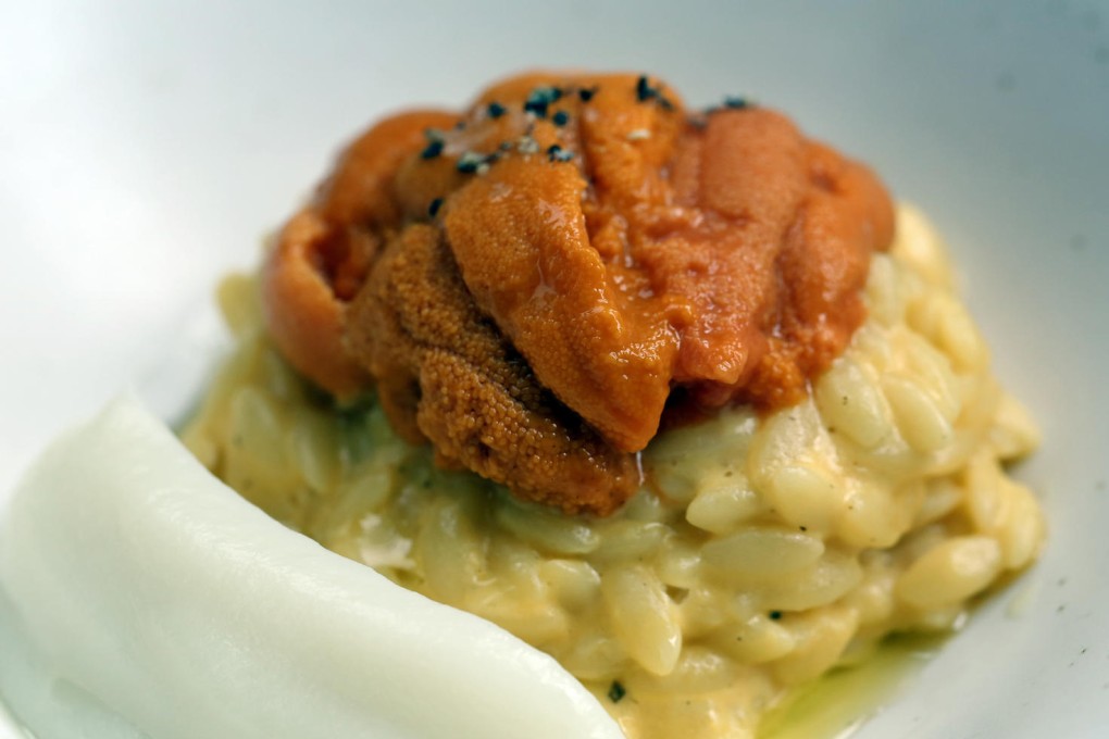 Risoni with cauliflower and uni from Ta Vie. Photos: Jonathan Wong