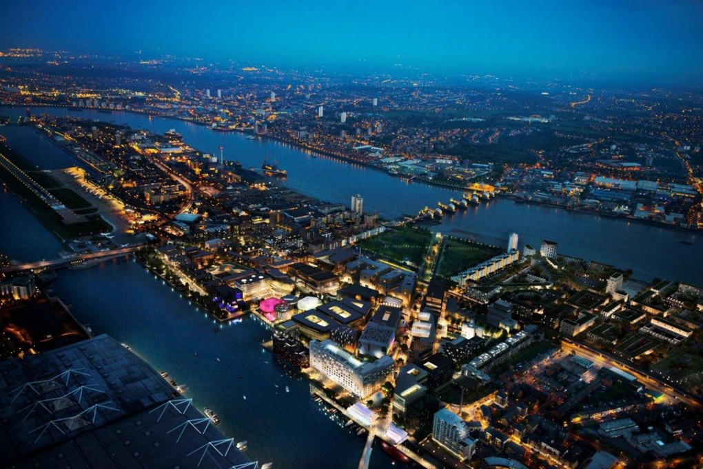 The Silvertown project in east London is looking to raise 500 million pounds globally for its phase one construction. Photo: SCMP Pictures
