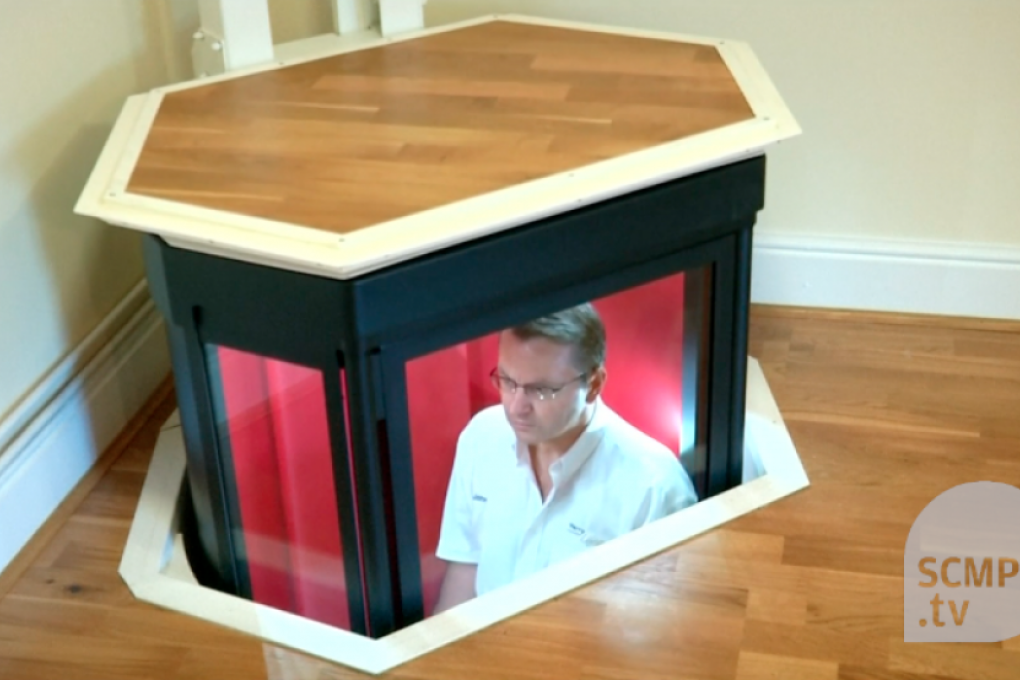 'Beam me up, Dotty!' Star Trek-style home elevator hopes to replace stairlifts