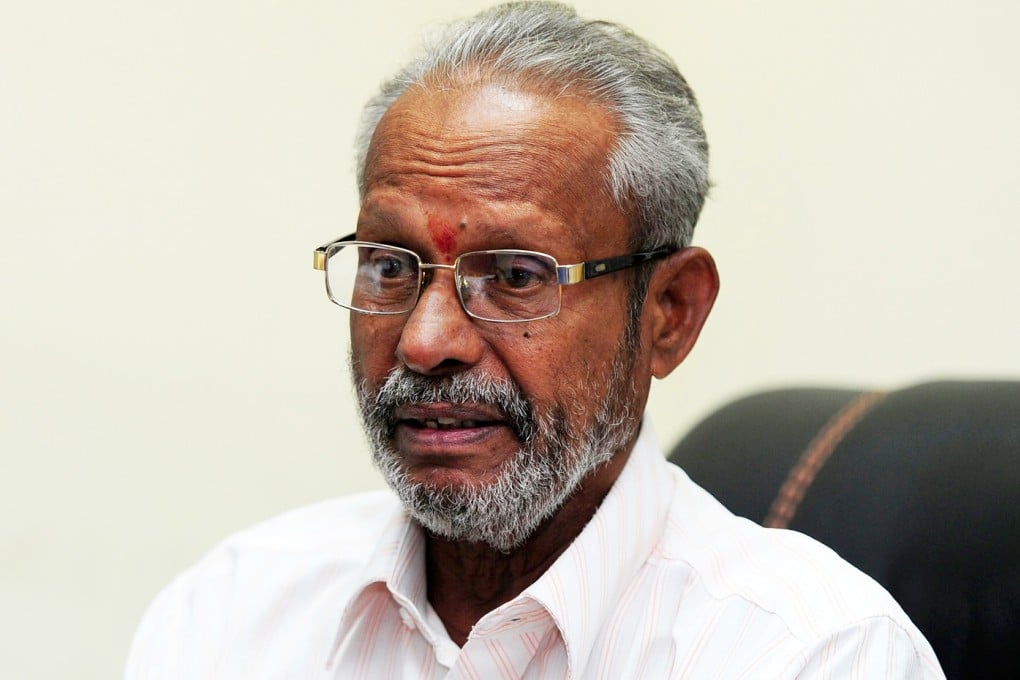 C. V. K. Sivagnanam, chairman of the Northern Provincial Council (NPC), a local government body says Tamils want autonomy. Photo: AFP