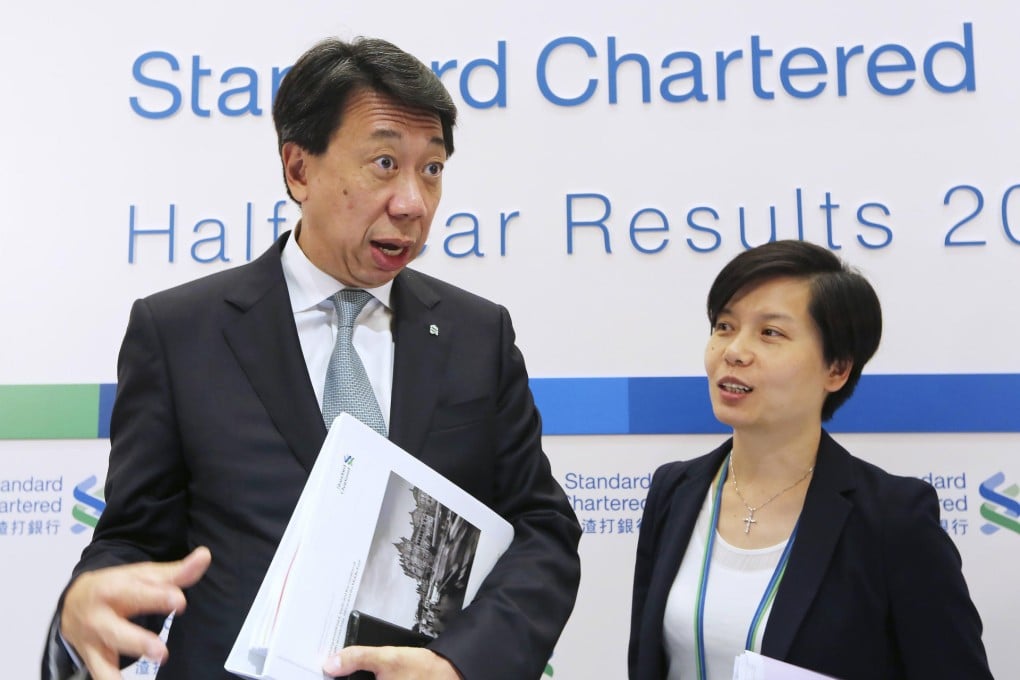 China chief executive Benjamin Hung says Standard Chartered has made no decision on issuing new shares. Photo: Edward Wong