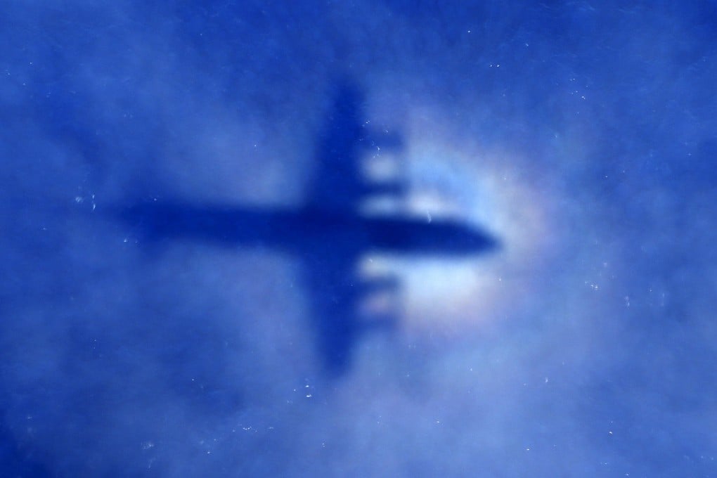 A Royal New Zealand Air Force (RNZAF) P3 Orion maritime searches over the southern Indian Ocean looking for missing Malaysian Airlines flight MH370 in March 2014. Photo: Reuters