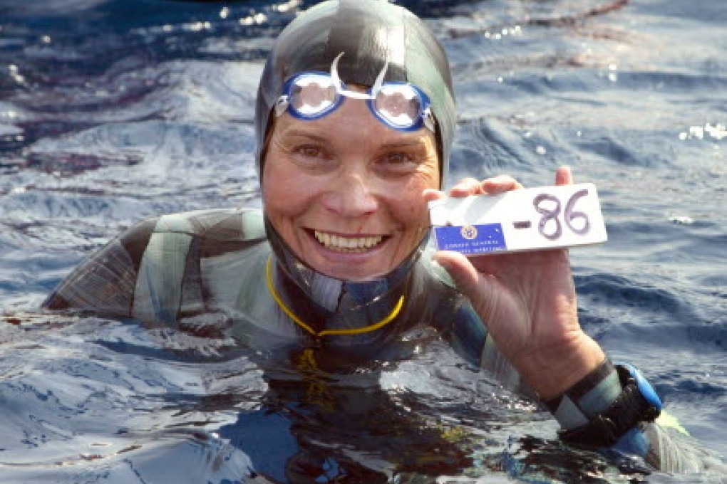 Natalia Molchanova was diving without fins to a planned depth of 35 metres near La Savina port on Formenter. Photo: AFP