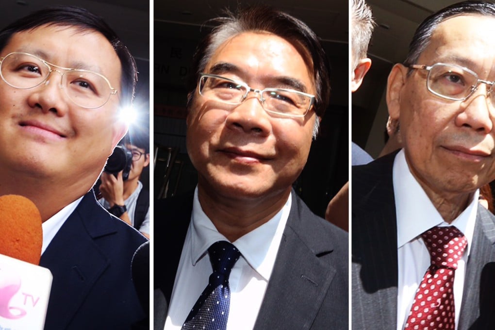 From left to right, Kennedy Wong, Chui Chuen-shun and Richard Yin. Photos: Dickson Lee